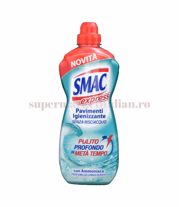Detergent igienizant pardoseli Smac Express cu Amoniac 1000 ml