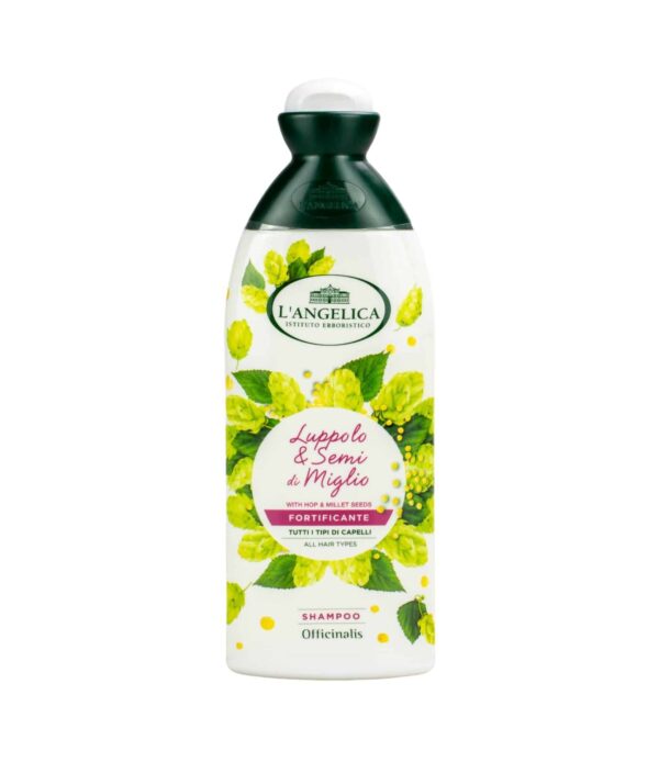 Șampon L'Angelica Fortifiant cu Hamei și Semințe de Mei 250 ml