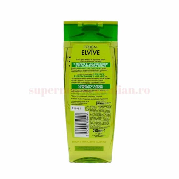 Sampon Loreal Elvive Multi-Vitaminico Fresh 250 ml