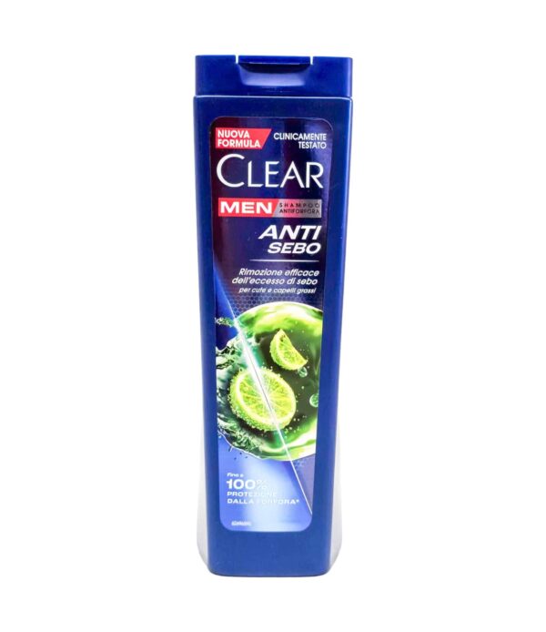 Șampon anti-mătreață Clear Men Anti Sebo 225 ml