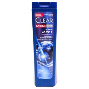 Șampon antimătreață Clear Men Action 2 in 1 225 ml