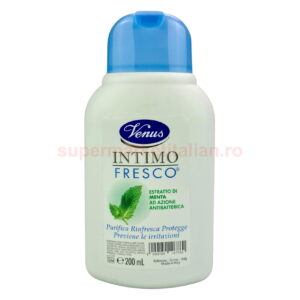Săpun Venus Intim Proaspăt cu Extract de Mentă și Acțiune Antibacteriană 200 ml