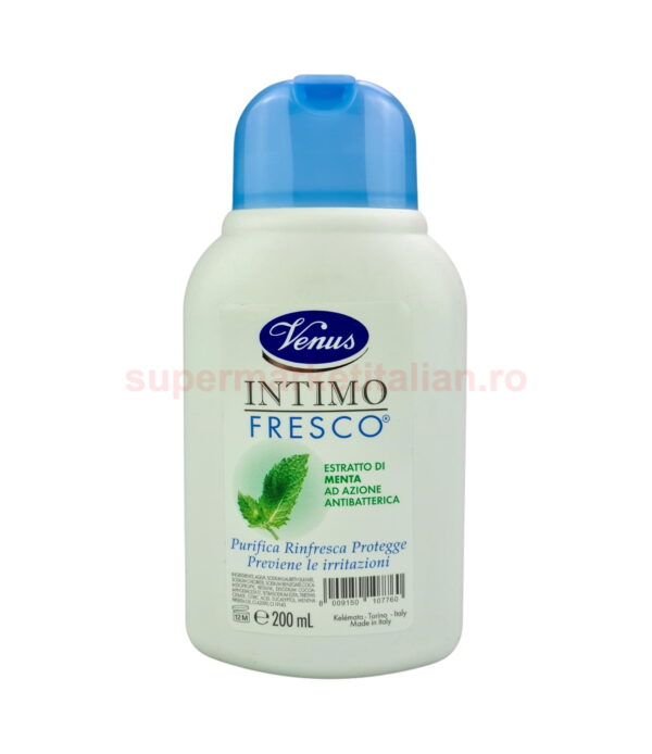 Săpun Venus Intim Proaspăt cu Extract de Mentă și Acțiune Antibacteriană 200 ml