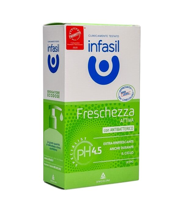 Săpun intim Infasil Prospețime activă 200 ml