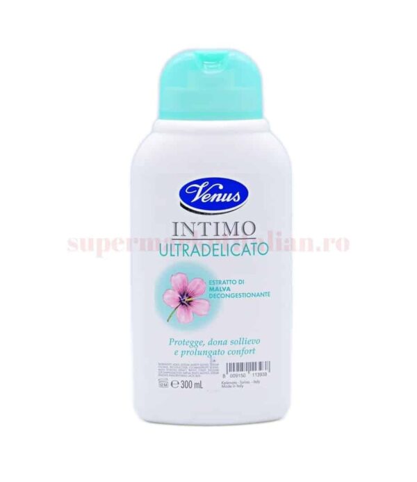 Săpun Venus Intim Ultradelicat cu Extract Decongestionant de Nalbă 200 ml