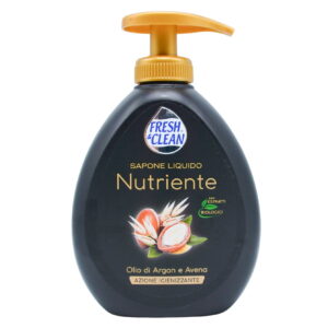 Săpun lichid Fresh & Clean hrănitor cu argan si ulei de ovăz 300 ml