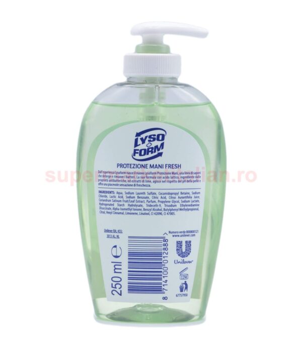 Săpun lichid Lyso + Form 250 ml