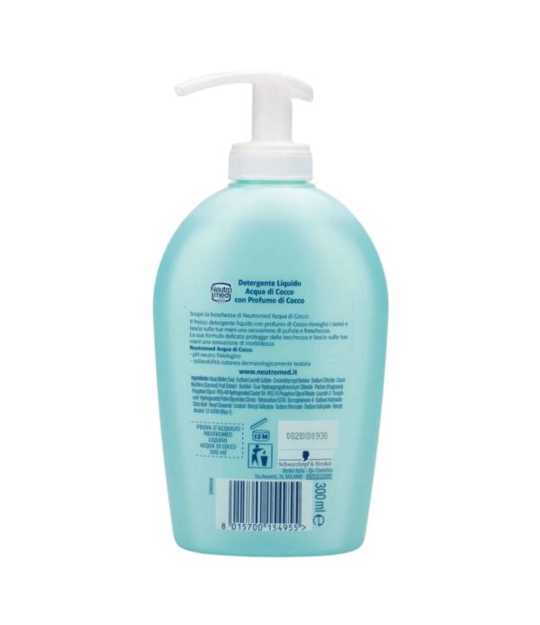 Săpun lichid Neutromed Apă de Cocos 300 ml