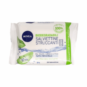 Șervețele demachiante Nivea Aloe 25 șervețele