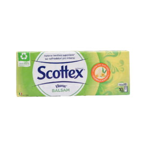 Șervețele nazale Scottex Kleenex Balsam 10 bucăți