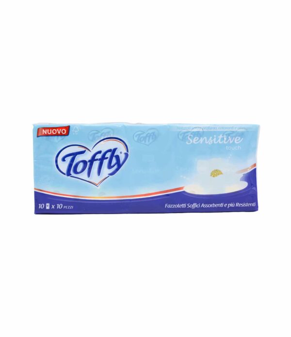 Șervețele nazale Toffly Sensitive Touch 10 pachete