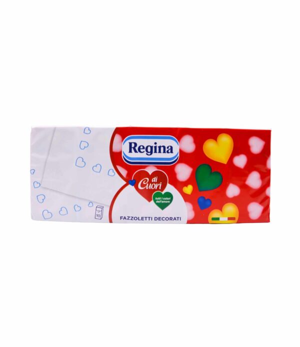 Șervețele nazale decorate Regina di Cuori 10 pachete