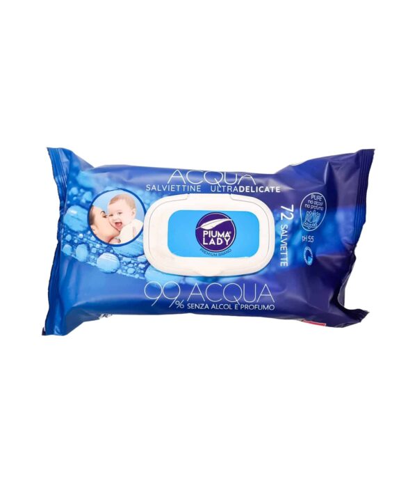 Șervețele ultradelicate Piuma Lady Acqua 72 bucăți