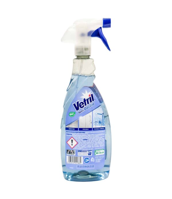 Soluție anticalcar pentru cabina de duș Vetril 650 ml