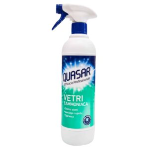 Soluție pentru geamuri Quasar cu amoniac 580 ml