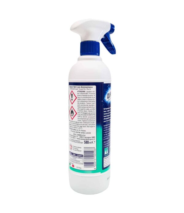 Soluție pentru geamuri Quasar cu amoniac 580 ml