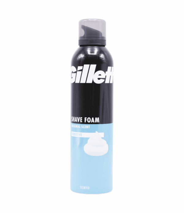 Spumă de ras Gillette Original Scent Sensitive 300 ml