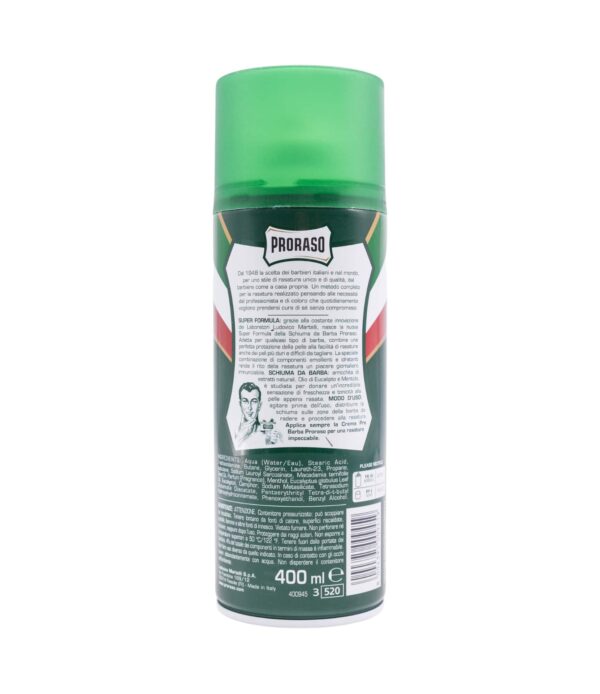 Spumă de ras Proraso Eucalipt 400 ml