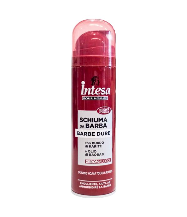 Spumă de ras pentru barbă dură Intesa 300 ml