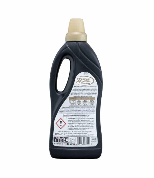 Detergent lichid Spuma di Sciampagna Nero Puro 16 spălări
