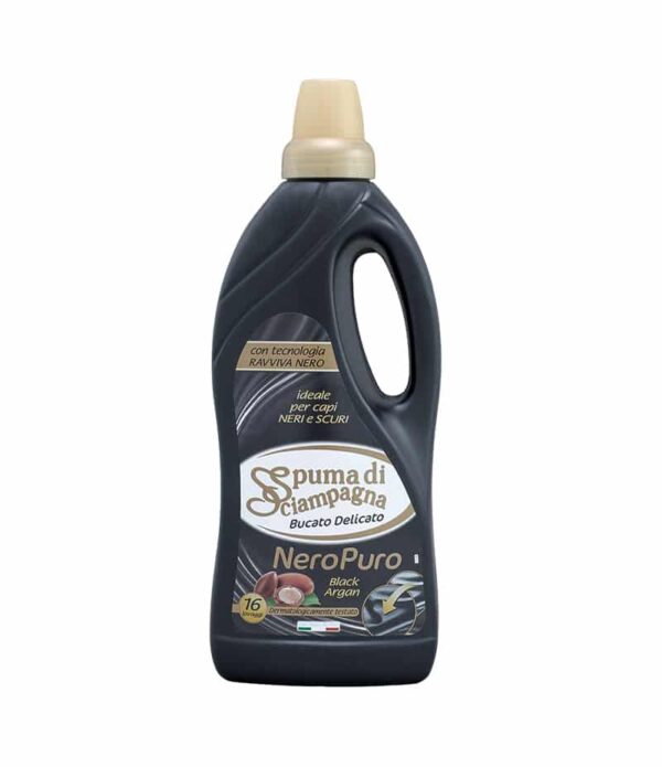 Detergent lichid Spuma di Sciampagna Nero Puro 16 spălări