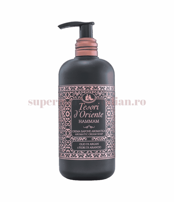 Săpun Cremă Tesori d'Oriente Hammam 300 ml - Hidratează și Regenerază Pielea