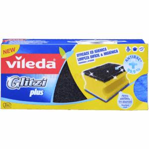 Burete bucătărie Vileda Glitzi Plus 3 bucăți
