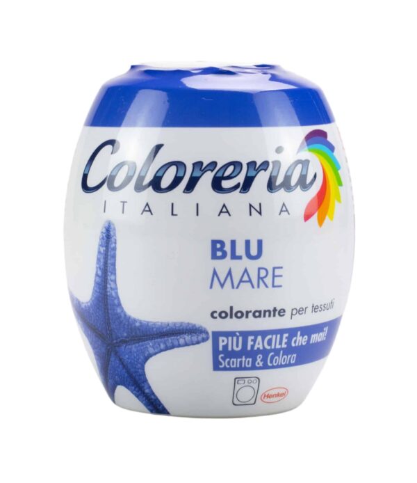 Vopsea pentru materiale textile Coloreria Italiana Albastru de mare 350 g
