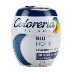 Vopsea pentru materiale textile Coloreria Italiana Albastru de noapte 350 g