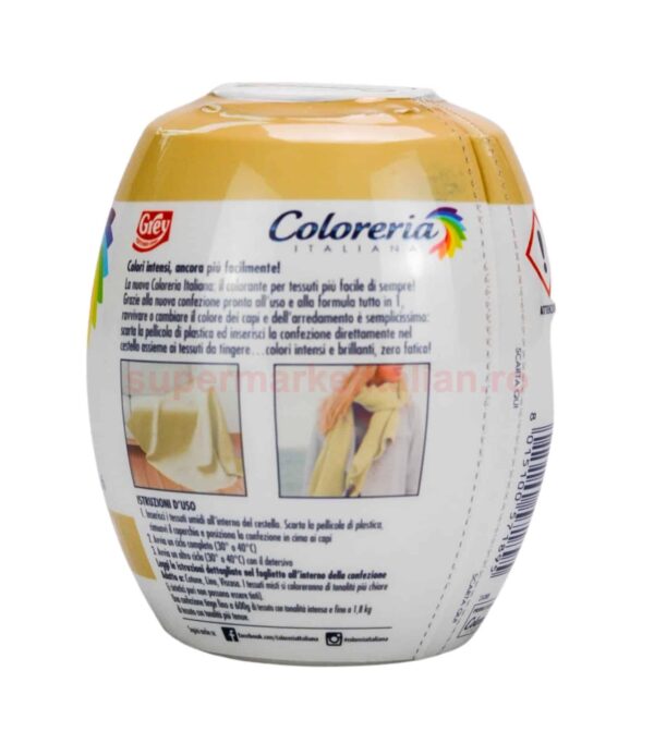 Vopsea pentru materiale textile Coloreria Italiana Bej nisip 350 g