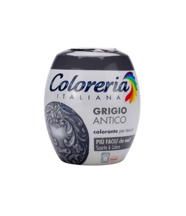 Vopsea pentru materiale textile Coloreria Italiana Gri Antic 350 g