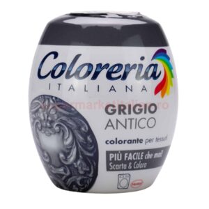 Vopsea pentru materiale textile Coloreria Italiana Gri Antic 350 g