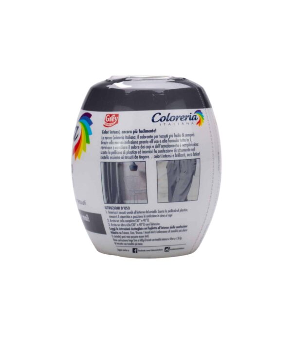 Vopsea pentru materiale textile Coloreria Italiana Gri Antic 350 g