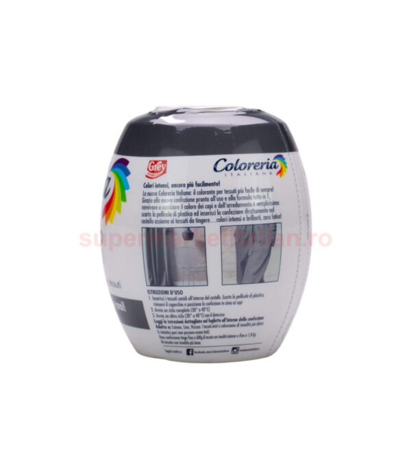 Vopsea pentru materiale textile Coloreria Italiana Gri Antic 350 g