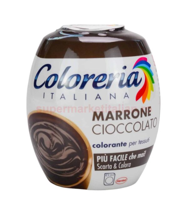 Vopsea pentru materiale textile Coloreria Italiana Maro ciocolatiu 350 g