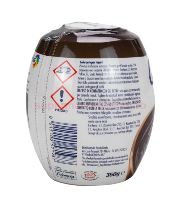 Vopsea pentru materiale textile Coloreria Italiana Maro ciocolatiu 350 g