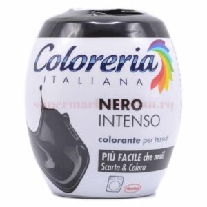 Vopsea pentru materiale textile Coloreria Italiana Negru Intens 350 g