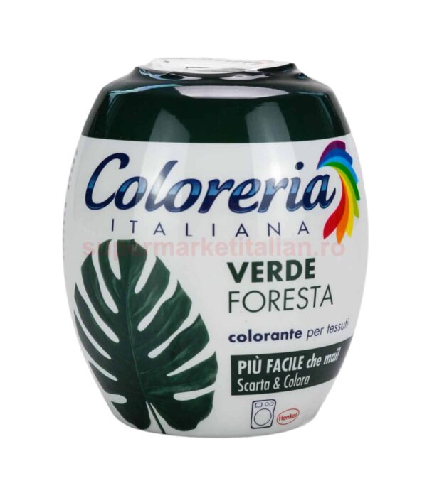 Vopsea pentru materiale textile Coloreria Italiana Pădure verde 350 g