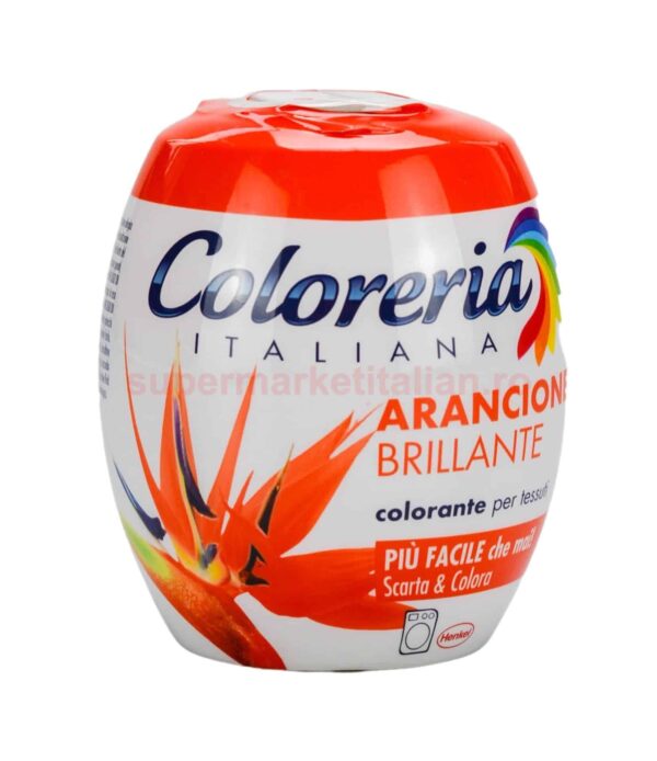 Vopsea pentru materiale textile Coloreria Italiana Portocaliu 350 g