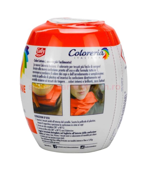 Vopsea pentru materiale textile Coloreria Italiana Portocaliu 350 g