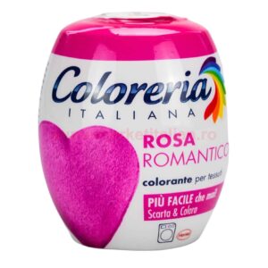 Vopsea pentru materiale textile Coloreria Italiana Roz 350 g