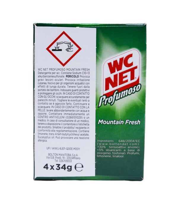 WC Net Parfumat Prospețime montană 4 bucăți