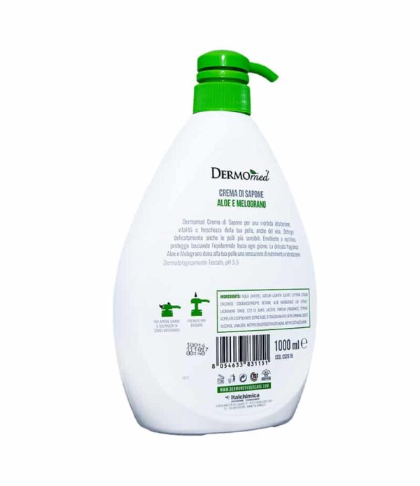 Săpun lichid cremă Dermomed cu Aloe 1000 ml