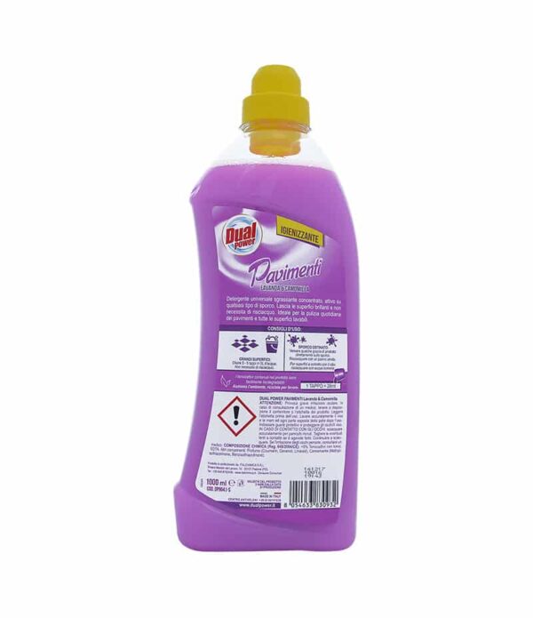 Detergent Pardoseli Dual Power cu Lavandă și Mușețel 1 L