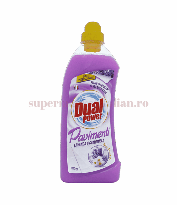 Detergent Pardoseli Dual Power cu Lavandă și Mușețel 1 L