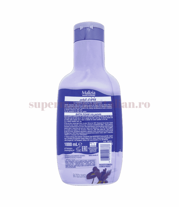 Gel de Duș Spumant Malizia cu Petale de Iris 1 L