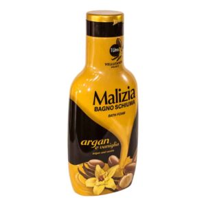 Gel de Duș Spumant Malizia cu Ulei de Argan și Vanilie 1 L