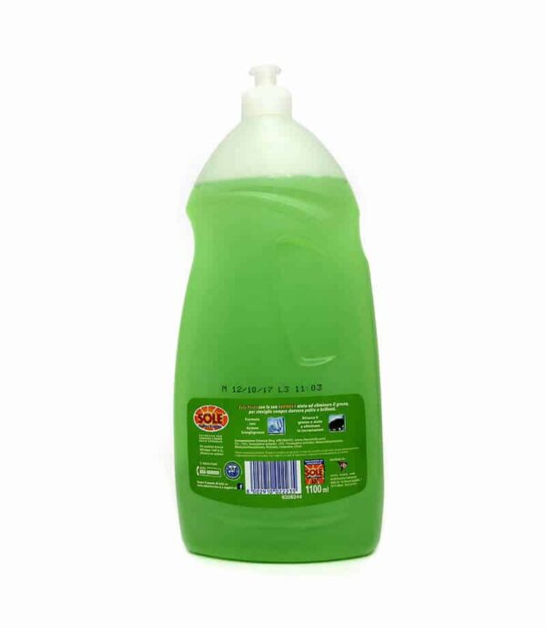 Detergent vase Sole Piatti cu lămâie verde 1100 ml