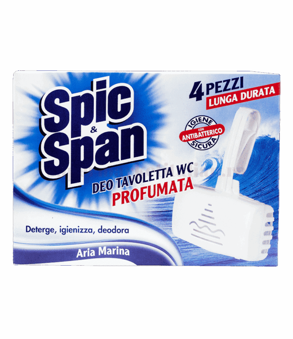 Igienizant WC Spic&Span Aria Marina 4 tablete