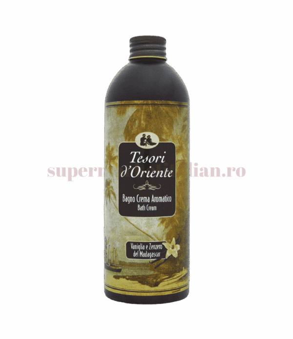 Gel de duș cremă Tesori d'Oriente cu Ghimbir și Vanilie 500 ml